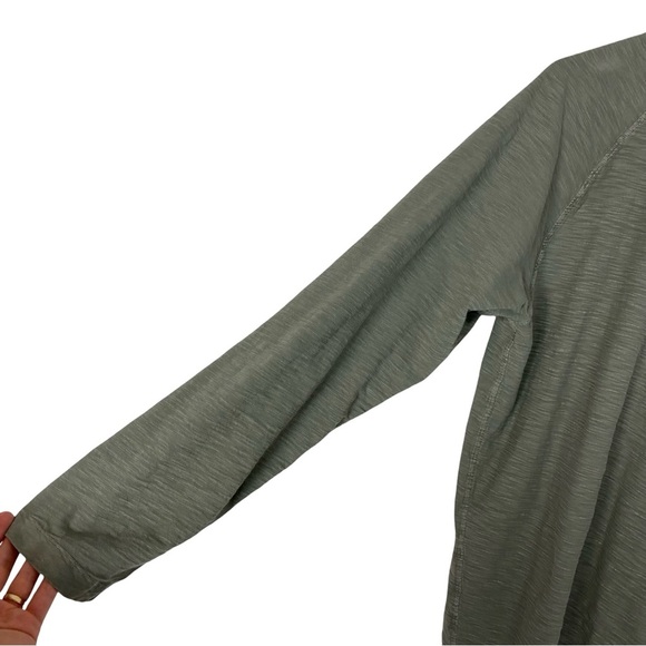 Leonard Frisbie Long Sleeve Tee Shirt Mens Size XL Green Raglan Wide Crewneck - Picture 4 of 10